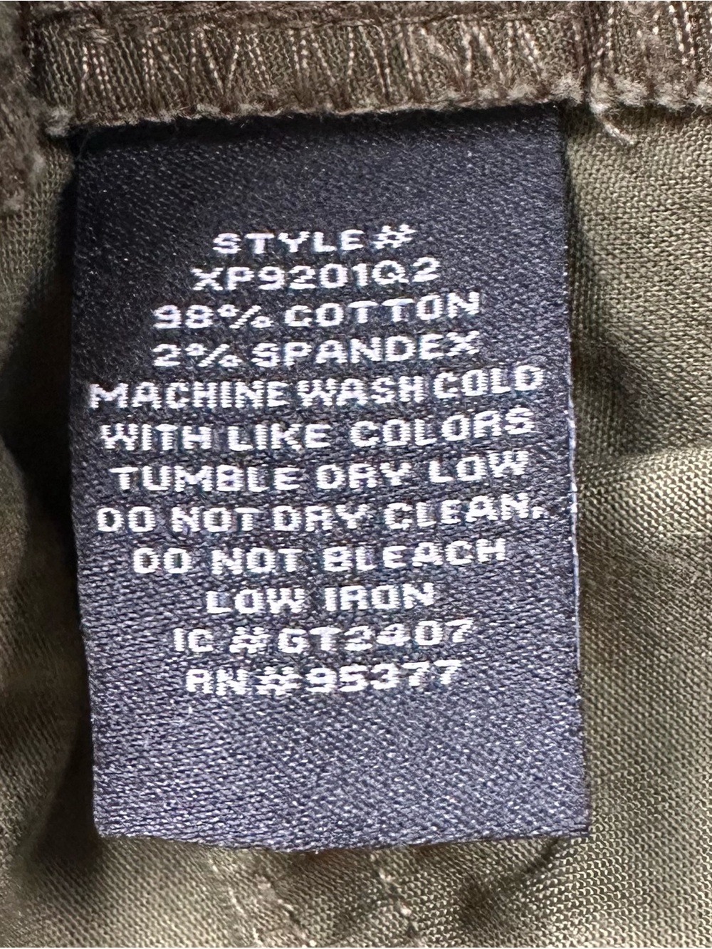 Sanctuary Army Green Cargo Pants Mid Rise Utility Size 25 - Picture 8 of 9
